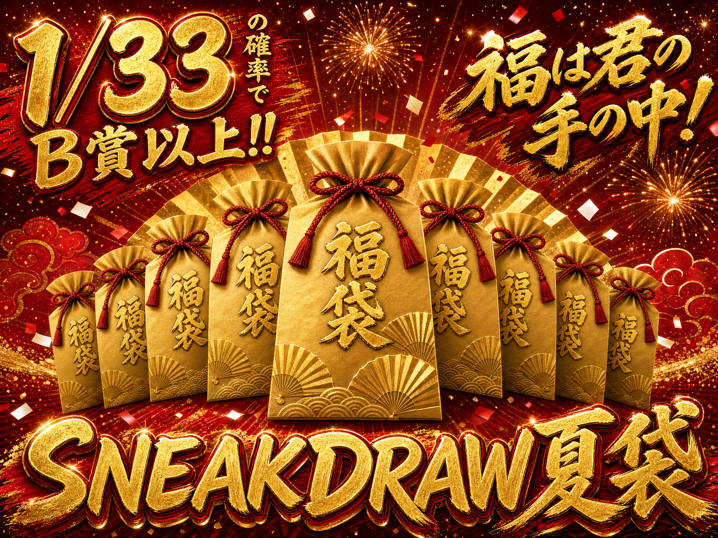 SNEAKDRAW夏袋