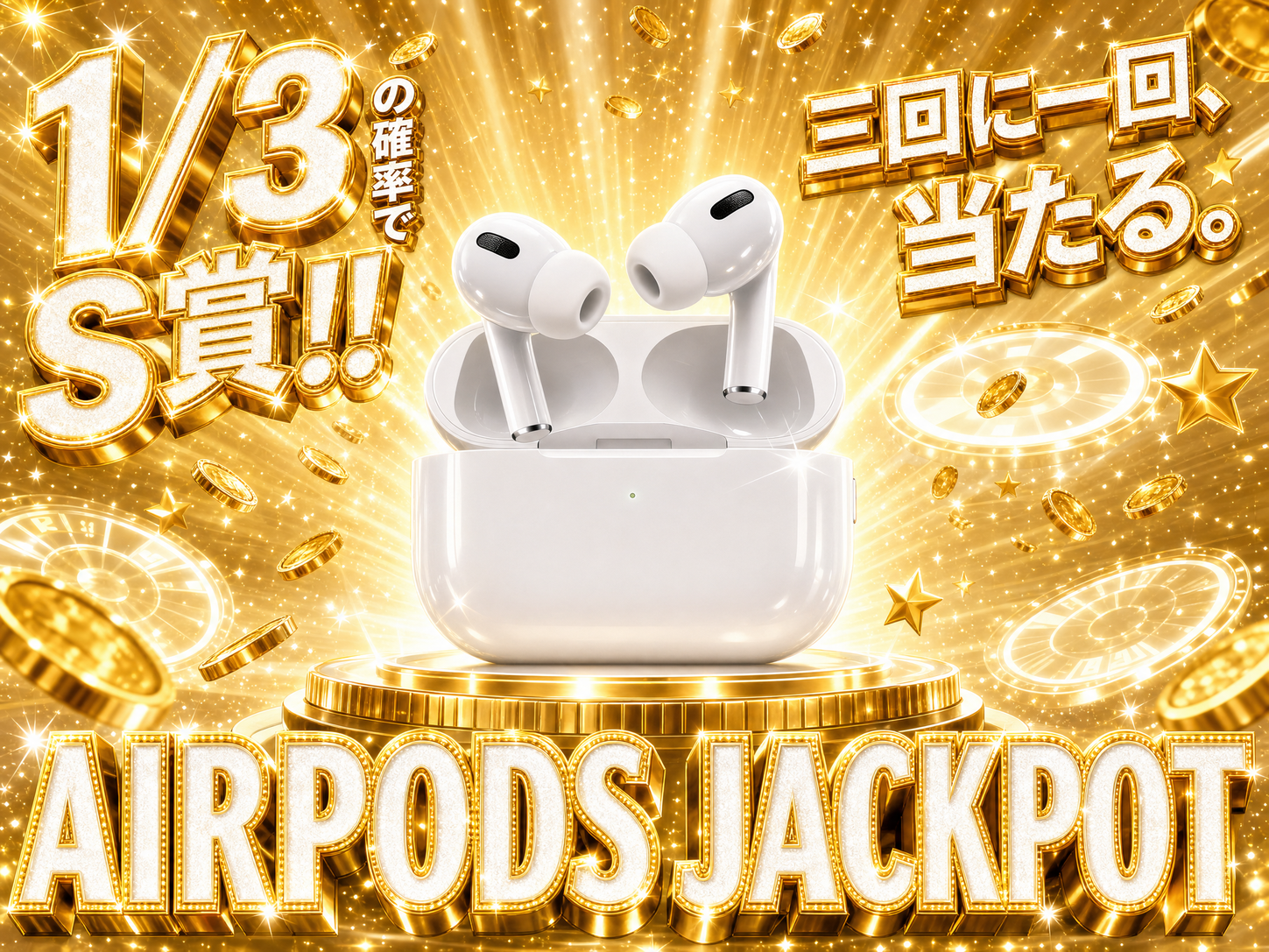 AIRPODS JACKPOT